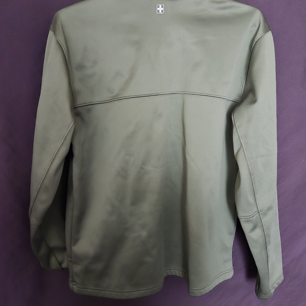 Swiss Tech Mens Water Resistant Softshell Performance Jacket. - Picture 3 of 3